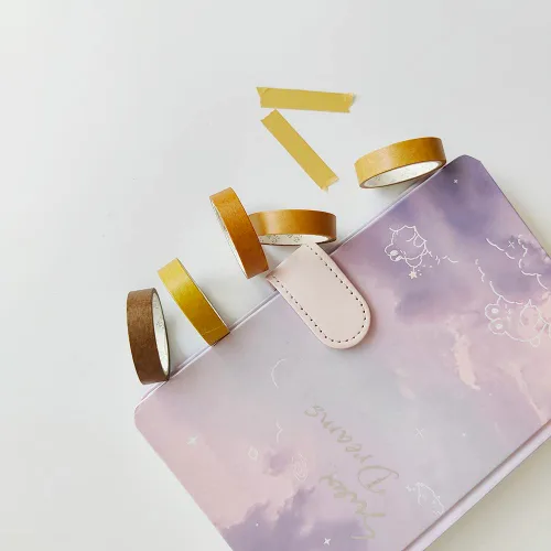 Miniatura 3 de Washi - Juego de 5 rollos de cinta adhesiva decorativa para manualidades, álbumes de recortes, manualidades, cintas de envoltura de regalos (otoño)