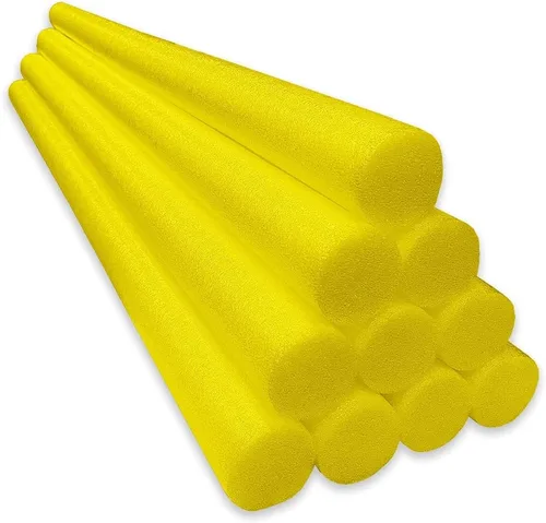 Miniatura 8 de Oodles of Noodles Fideos sólidos de espuma de lujo para piscina, paquete de 10 unidades de 55 pulgadas de longitud Rojo