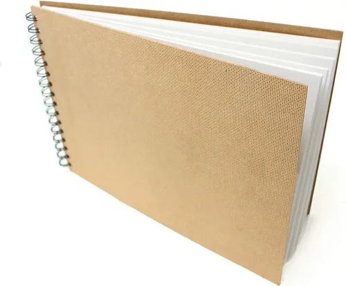 Miniatura 11 de Artway Enviro - Cuaderno de bocetos A3 encuadernado en espiral - Paisaje - 70 caras/35 páginas de papel reciclado de 6.00 oz/m² - Cuaderno de Blanco