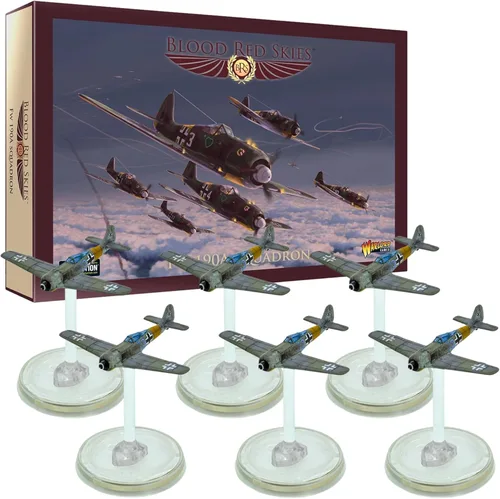Miniatura 9 de Wargames Delivered - Warlord Games Blood Red Skies - Aichi D3A 'Val' & Nakajima B5N 'Kate' Escuadrón Escala 1/200, Kit de avión modelo para el juego