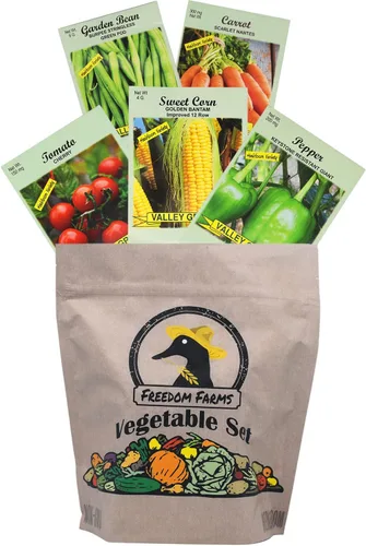 Miniatura 4 de Juego de 43 paquetes surtidos de semillas de verduras y hierbas, más de 10,000 semillas, incluye bolsa de almacenamiento de mylar, semillas