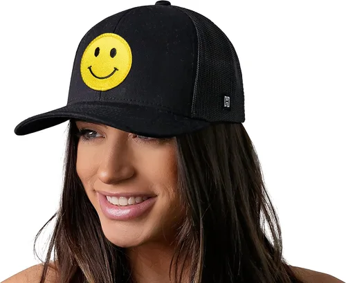 Miniatura 4 de HAKA Peace & Vibes - Gorra de camionero para hombres y mujeres, sombrero de béisbol ajustable, cierre de malla, banda de sudor de ajuste cómodo