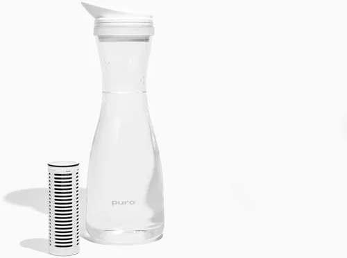 Miniatura 7 de Puro - Filtro de repuesto para jarra de vidrio, paquete de 2, filtros de 200 galones, filtro de larga duración, filtrado 400% más rápido, filtro