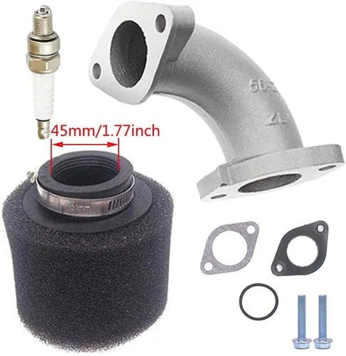 Miniatura 7 de Carburador PZ22 Juego de filtro de aire de carburador de 22 mm Compatible con SSR CRF50, Go Karts, Pit Dirt Bike, Sunl Taotao Pit bike, ATV, motor