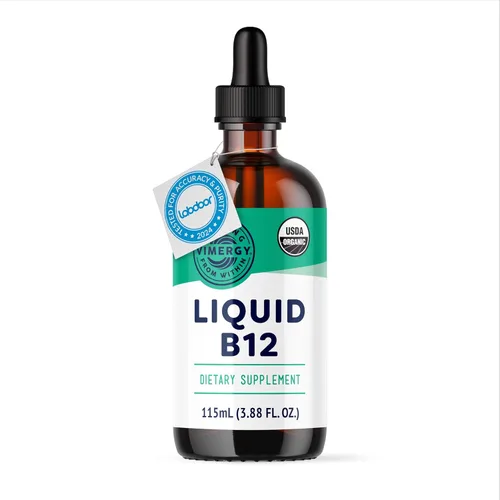 Miniatura 8 de Vimergy Kids USDA Organic Liquid B12 - Promueve el desarrollo físico y la función cognitiva* - Apoyo inmunológico de absorción rápida* - Vegano, sin