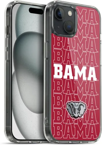 Miniatura 241 de Head Case Designs Funda de gel suave con licencia oficial de la Universidad de Alabama UA Collage compatible con Apple iPhone 13 Pro Max