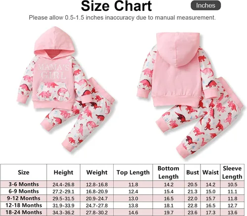 Miniatura 6 de PATPAT Ropa de bebé para niña, sudadera de manga larga para otoño e invierno