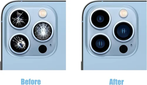 Miniatura 4 de Lente de cristal de la cámara trasera trasera 13 Pro/13 Pro Max compatible con iPhone 13 Pro / 13 Pro Max lente de cristal de la cámara trasera