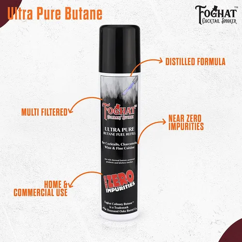 Miniatura 3 de Foghat - Recambio de combustible de butano culinario (paquete de 12 x 2.0 fl oz), recipiente de repuesto de butano para encendedor de antorchas, se