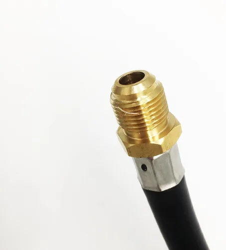Miniatura 5 de METER STAR 3/8 "Flare Gas Barbacoa Grill Conexión Manguera Flexible Manguera Baja Presión Y Splitter Manguera Montaje Piezas Tubo de Entrada