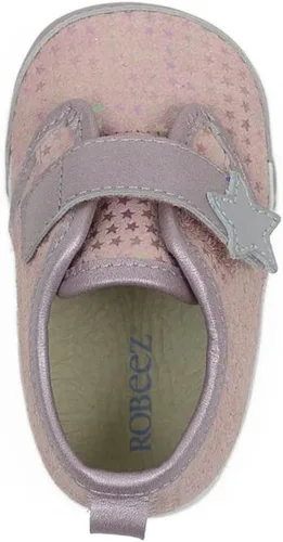 Miniatura 6 de Robeez First Kicks - Zapatos y tenis unisex para bebés y niños pequeños, de 0 a 24 meses, Twinkle Star Tan