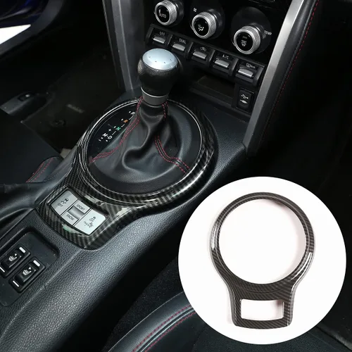 Miniatura 11 de YIWANG Adhesivo decorativo para marco de cambio de marchas interior de automóvil para Subaru BRZ Toyota 86 2013-2020 accesorios