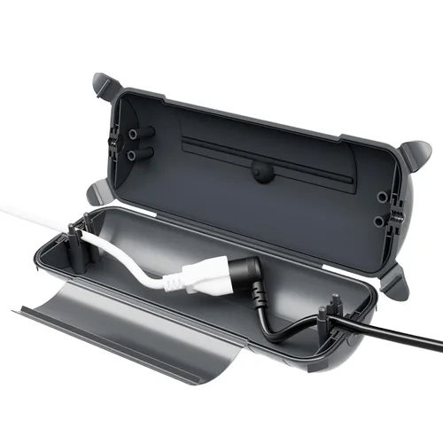 Miniatura 8 de RESTMO Caja de conexión impermeable para exteriores, cubierta de cable de extensión eléctrica resistente a la intemperie, cubierta sellada segura
