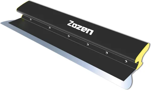 Zozen Hoja de desnatado para paneles de yeso 16in/40cm, todo el cuerpo hecho de aleación de aluminio, hoja de acero inoxidable europeo, cuchillo