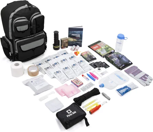 Miniatura 11 de Kit de supervivencia para 1 persona, suministros premium por Emergency Zone