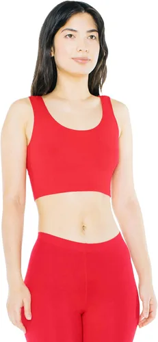 Miniatura 2 de American Apparel Camiseta corta sin mangas de algodón y elastano para mujer