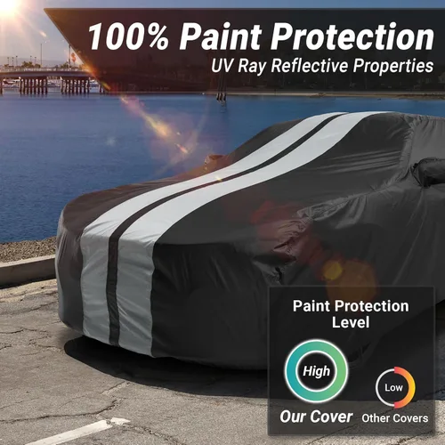 Miniatura 3 de iCarCover - Funda de auto personalizada para Toyota 86 (2017-2020), impermeable, resistente a todo tipo de clima, protección contra la lluvia