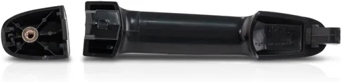 Miniatura 3 de KarParts360 Manija de puerta para Toyota RAV4 2001-2012 lado conductor o pasajero liso negro exterior Trasero Recorte: todos los submodelos