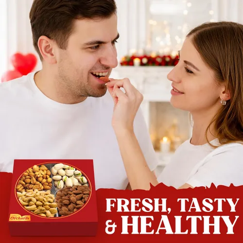 Miniatura 7 de Cesta de regalo de frutos secos para el día del padre, colección Gourmet Nuts Collection, caja de regalo de nueces mixtas de primera calidad, cesta