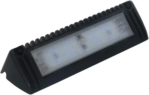 Miniatura 8 de Raycharm Lámpara LED para toldo exterior de RV de 18", 40° de ángulo hacia abajo, luz blanca cálida de 3000 K, 12V/24V CC, alto rendimiento