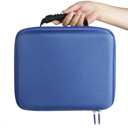 Miniatura 6 de Hermitshell Estuche de viaje para Learning Resources Gears Deluxe Building Set de 100 piezas (azul)