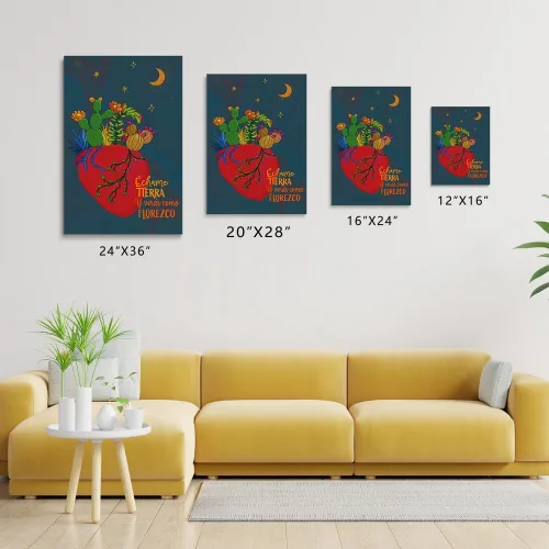 Miniatura 7 de SKYSUKEY Impresión artística mexicana retro para oficina, póster de arte latino, citas inspiradoras en español, decoración de pared, arte de pared