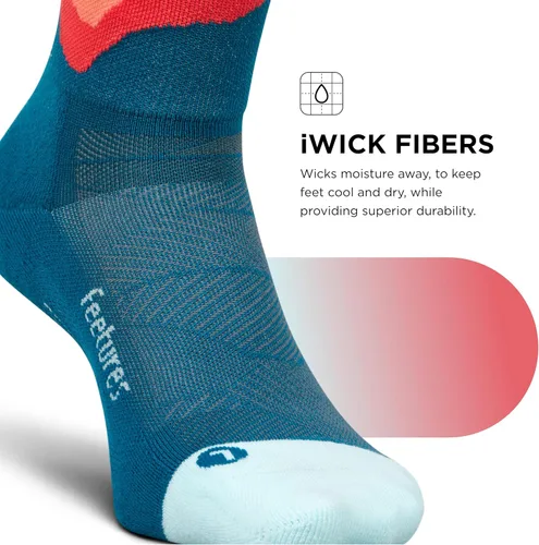 Miniatura 44 de Feetures Elite Light Cushion Mini Crew Sock - Calcetines deportivos con compresión dirigida