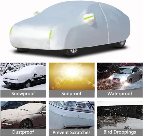 Miniatura 6 de Funda de automóvil compatible con Daewoo Kalos/Korando/Lacetti/Lanos/Leganza, fundas de automóvil para exteriores para todo tipo de clima
