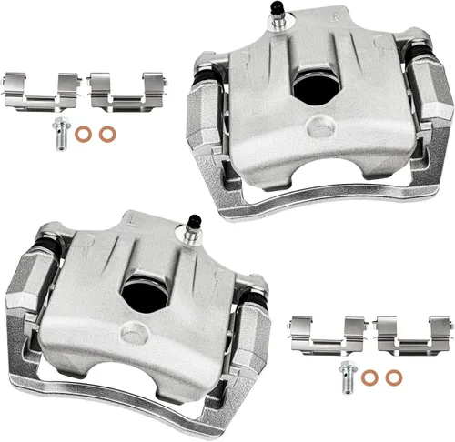 Miniatura 16 de cciyu Ensamblaje de pinza de freno trasero izquierdo con soporte 18B4712 para Chevy para blazer/para S10, para GMC para Jimmy/para Sonoma