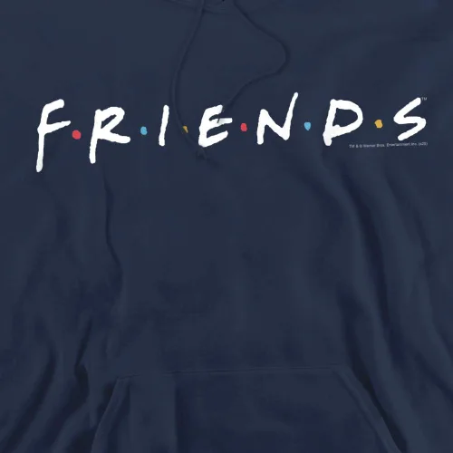 Miniatura 4 de Popfunk Sudadera con capucha y pegatinas con logotipo de TV Classic Friends