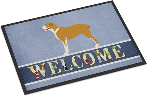 Miniatura 52 de Caroline's Treasures BB8321JMAT - Felpudo de bienvenida Berger Picard de 24 x 36 pulgadas, tapete azul para puerta delantera, para interiores