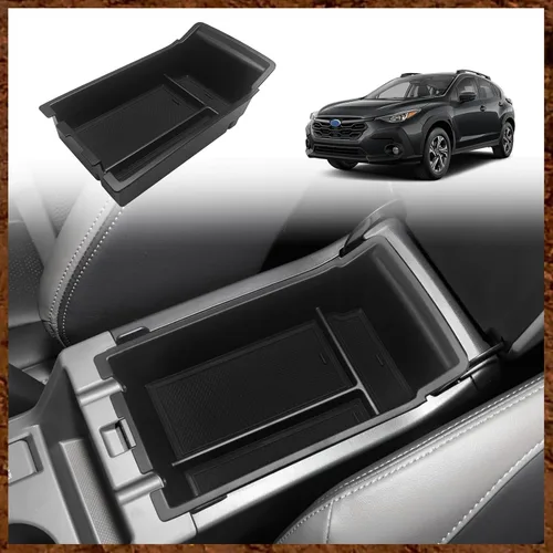 Miniatura 8 de Muslogy Organizador de consola central compatible con accesorios Nissan Kicks 2025, reposabrazos de consola media, caja de almacenamiento