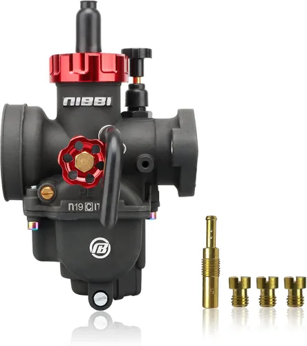 Miniatura 13 de Carburador NIBBI PE22mm, Compatible con motores de motocicleta de brida de 125cc 130cc 140cc, con jet piloto principal, compatible con Apollo RFZ125