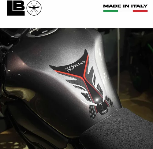 Miniatura 5 de labelbike - Kit de calcomanías de resina de gel 3D para decoración y protección de motocicleta compatibles con Kawasaki Z900 - Color similar al