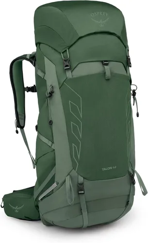 Miniatura 14 de Osprey Talon 44L Mochila de senderismo ligera para hombre, mochila para viajes y campamento, negro/gris carbón, L/XL