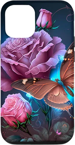 Miniatura 28 de Family Butterfly Rose Flower Firefly PC Case for iPhone 17