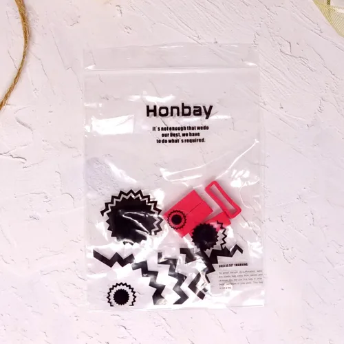 Miniatura 31 de Honbay 4 correas de reloj de repuesto de goma de 0.78 pulgadas (0.787 in)