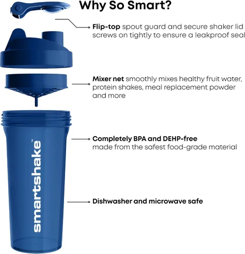 Miniatura 4 de Smartshake Serie Shaker Lite, Deep Rose - 33.8 fl oz.