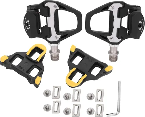 Pedales SPD, pedales de bicicleta de carretera, pedales de bicicleta, juego de tacos de ciclismo, pedales de autobloqueo SPDSL para bicicleta de