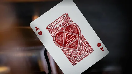 Miniatura 6 de Murphy's Magic Supplies, Inc. Cartas de alta victoriana (rojo) de theory11