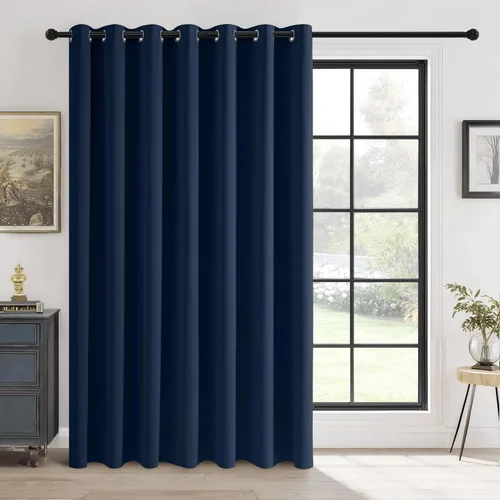 Miniatura 30 de RYB HOME - Cortinas opacas para patio - Cortinas con ojales sólidos, paneles de ventana grandes, eficiencia energética, cortinas de privacidad