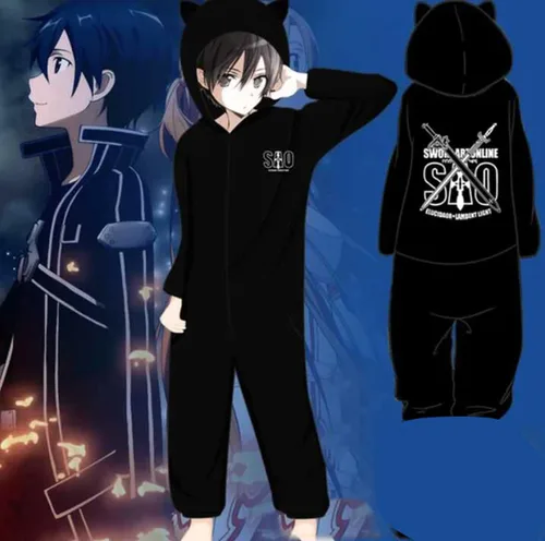 Miniatura 6 de Adonis Pigou Pijama de anime para cosplay unisex de una sola pieza, disfraz de Halloween