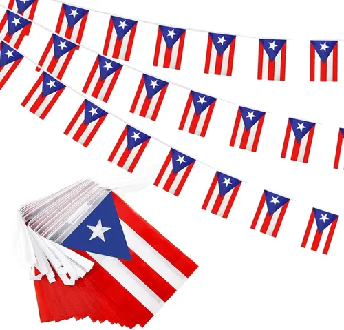 Miniatura 8 de Banderas de cuerda de 100 países, banderines internacionales, banderas del mundo para bares olímpicos, clubes deportivos, decoraciones escolares
