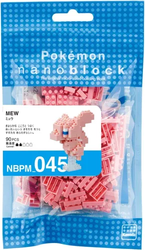 Miniatura 2 de nanoblock - Pokémon - Mew, kit de construcción de la serie Pokémon