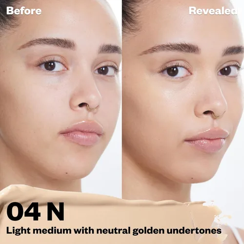 Miniatura 2 de Kosas Mini corrector revelador – maquillaje de cobertura media, oculta ojeras debajo de los ojos, manchas oscuras y manchas (tono 04)