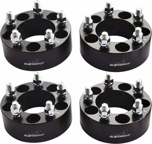 Miniatura 8 de GAsupply 1" 5x4.5 Espaciadores centrados de rueda Hubcentric 25mm 5x114.3 60.1mm de orificio de buje 12x1.5 pernos, para Toyota Tacoma 2WD X-Runner