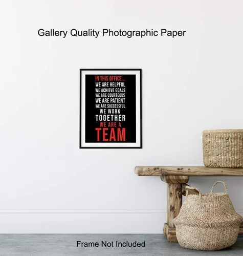 Miniatura 8 de Póster motivacional para la oficina – Póster inspirador para pared – Decoración única para el hogar y regalo para empresarios, gerentes, jefes