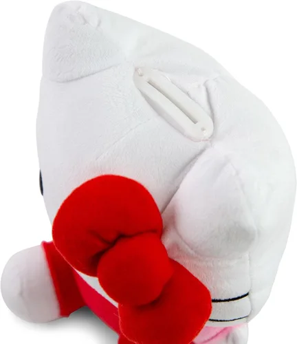 Miniatura 3 de Silver Buffalo Sanrio Hello Kitty en Pose de Sentarse Banco de Monedas de Peluche Suave