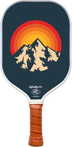 Miniatura 12 de Pala de pickleball con licencia oficial, raqueta aprobada por la Asociación de Pickleball de Estados Unidos, núcleo de panal ligero, exterior