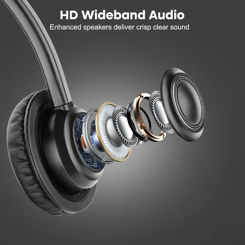 Miniatura 4 de MAIRDI Auriculares telefónicos con conector RJ9 y conector de 0.138 in para teléfono fijo de escritorio, teléfono celular, PC, portátil, auriculares